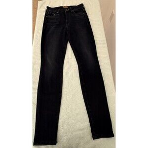 Mother High Waist Looker Women's Denim Jeans Size 26 Coffee Tea or Me Deep Navy